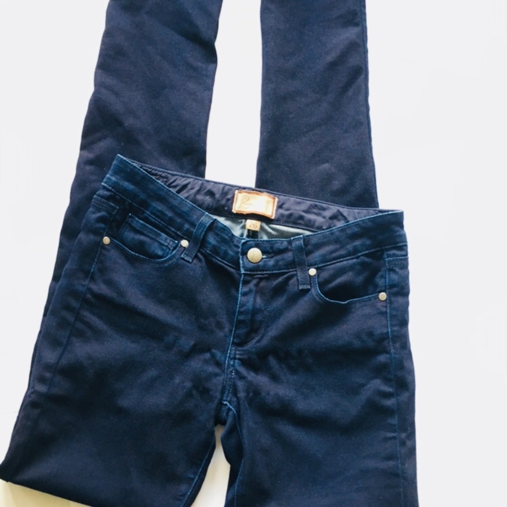 Paige Skyline Peg Skinny Jeans, Sz 26